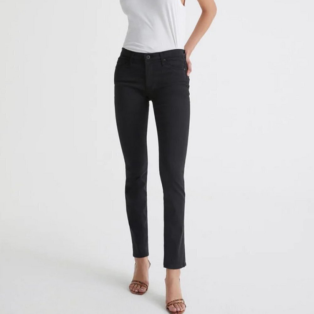 Adriano Goldschmied‎ The Prima Mid Rise Cigarette Skinny Jeans Stretch Denim 29